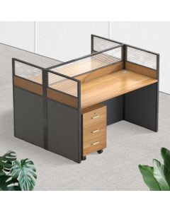 Modern Office Workstation Desk with Drawer – Partitioned Office Desk by Maimo Furniture-MAM202618223