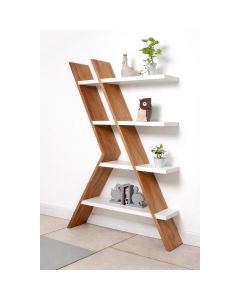 Modern Ladder Shelf with Formica Finishing – Wall Shelf by Maimo Furniture-MAM202618244