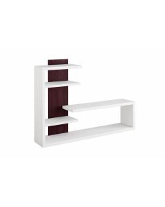 Modern Wall Shelf and TV Unit Combo – Formica Floating Shelf Design by Maimo Furniture-MAM202618250