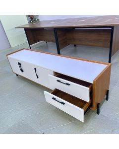 Modern Formica TV Stand with Drawers & Cabinets – Storage Entertainment Unit by Maimo Furniture-MAM202618257