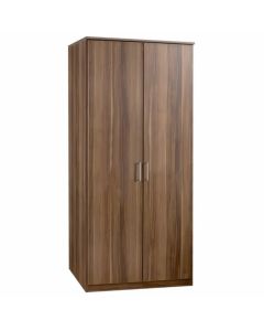 Premium Wood Finish Formica Wardrobe – Modern 2 Door Closet by Maimo Furniture-MAM202604248