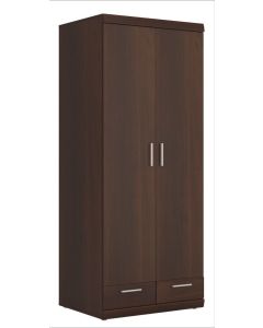 Modern Two Door Wardrobe with Drawers – Maimo Furniture-MAM2026042411