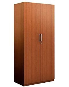 Modern Wooden Two Door Wardrobe with Lock – Maimo Furniture-MAM2026042410