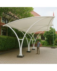 Architectural Tensile Parking Shade Structure by Maimo Furniture - MAM202611061