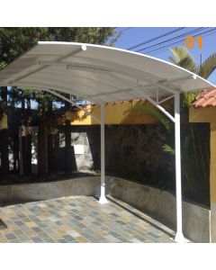 Compact Residential Car Parking Shade by Maimo Furniture- MAM202611065