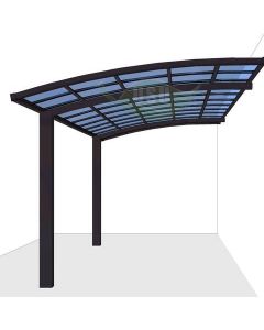 Wall-Mounted Polycarbonate Car Parking Shade by Maimo Furniture - MAM2026110613