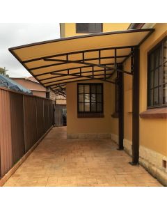 Lean-To Polycarbonate Walkway Canopy by Maimo Furniture - MAM2026110615