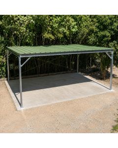 Economy Steel Carport with Metal Roofing by Maimo Furniture - MAM2026110612