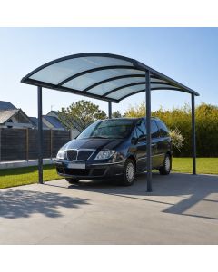 Curved Polycarbonate Carport Shelter by Maimo Furniture - MAM2026110619