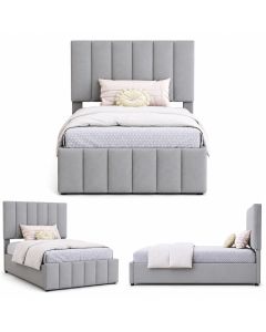 Modern Upholstered Panel Bed | Luxury Bedroom Furniture in Cameroon MAM25082026001018