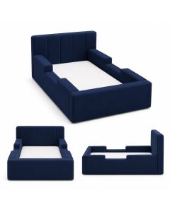 Modern Upholstered Kids Bed with Safety Rails Maimo Furniture MAM25082026001014