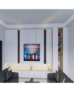 Luxury Modern TV Wall Unit with Storage Cabinets – Maimo Furniture-TV2026140515