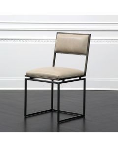 Modern Beige Church Chair – Metal Frame Worship Seating MA03112025007